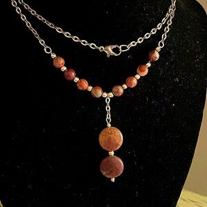 One of a kind, Gorgeous Rainbow & Picture Jasper gemstone handmade.